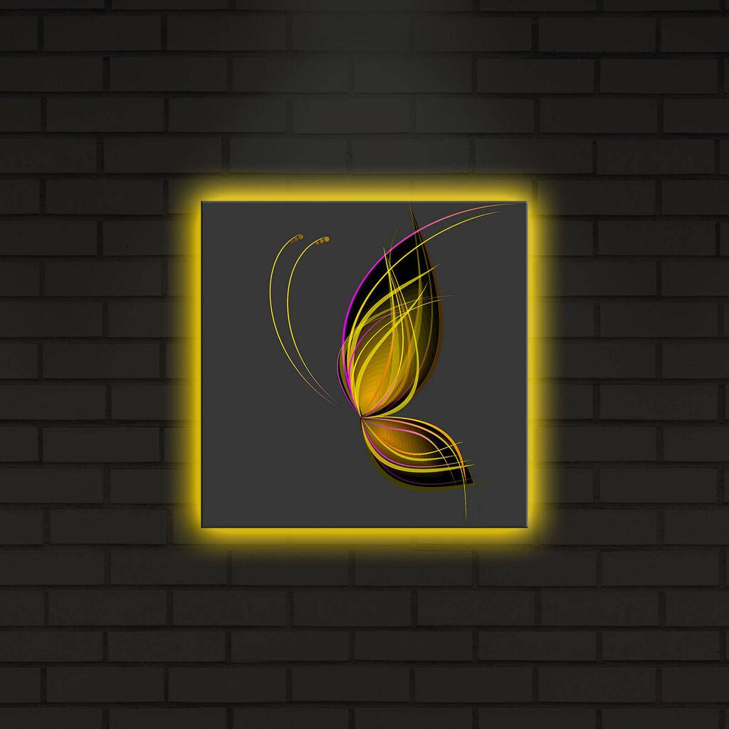 Wallity Slika sa LED osvetljenjem 2828DACT-19, 28x28 cm