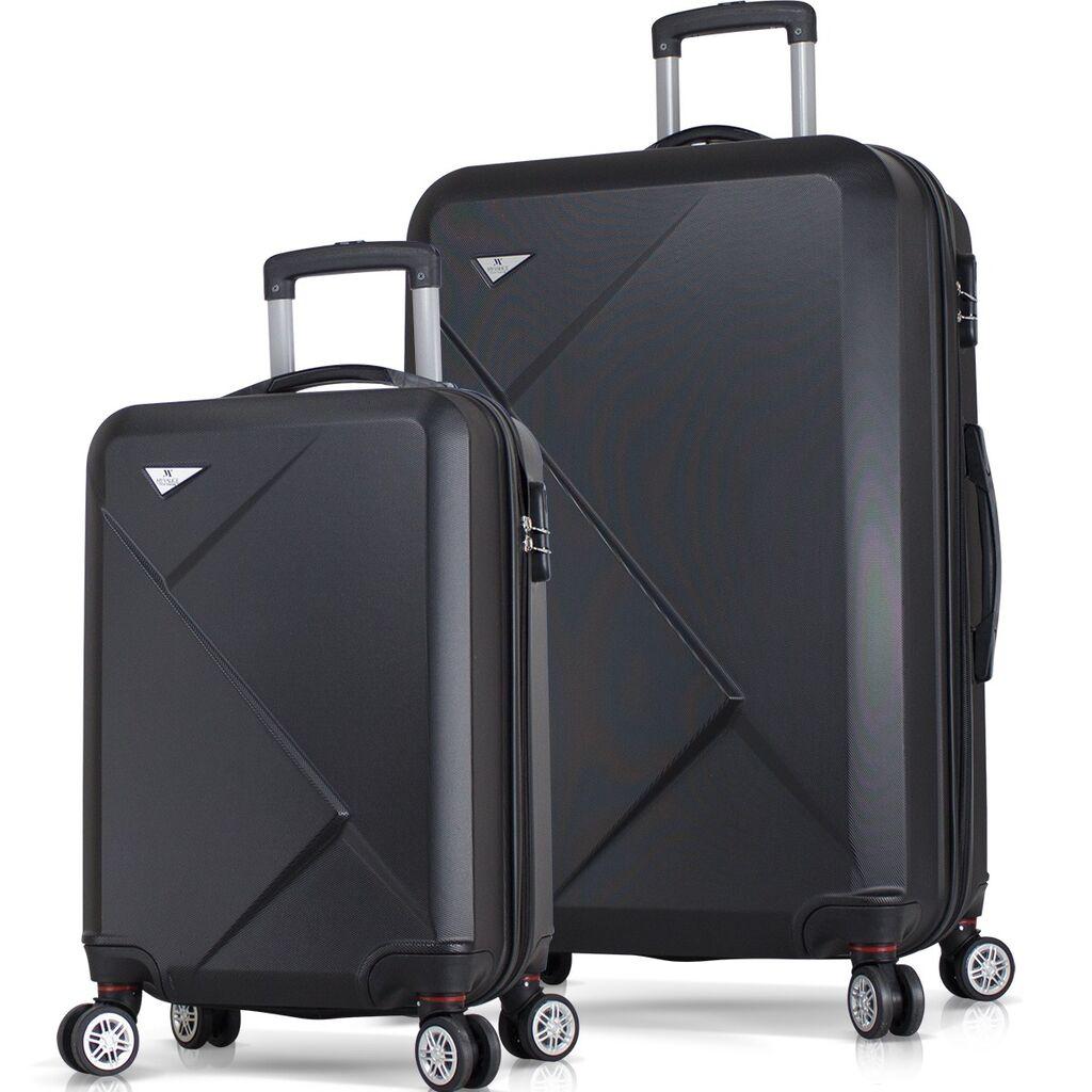 MyValice Set kofera 8022, 2 dela, Crni