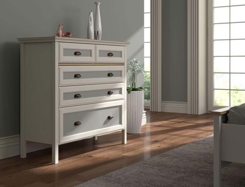 Hanah Home Komoda FRN-21013, 110.4x103.31x44.2 cm, Krem