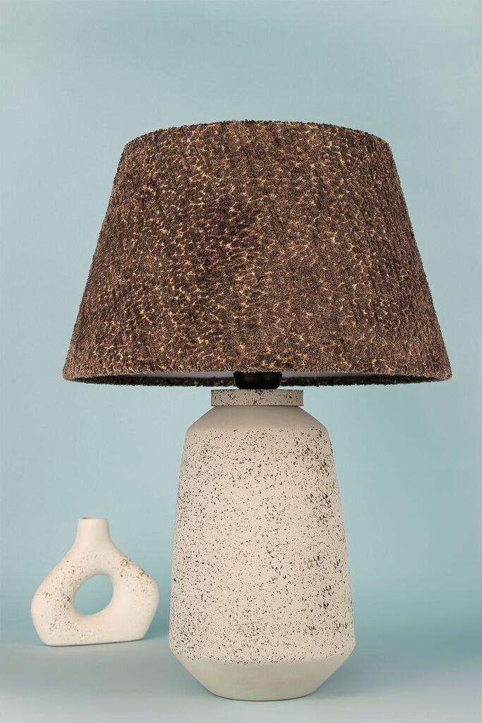 Opviq Stona lampa BK119, Braon-siva