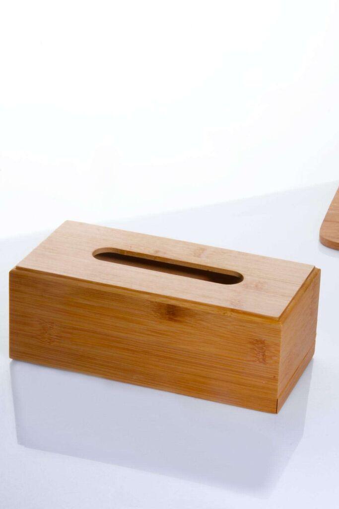 Hermia Držač za salvete, 100% bambus, 22 x 12 x 12 cm
