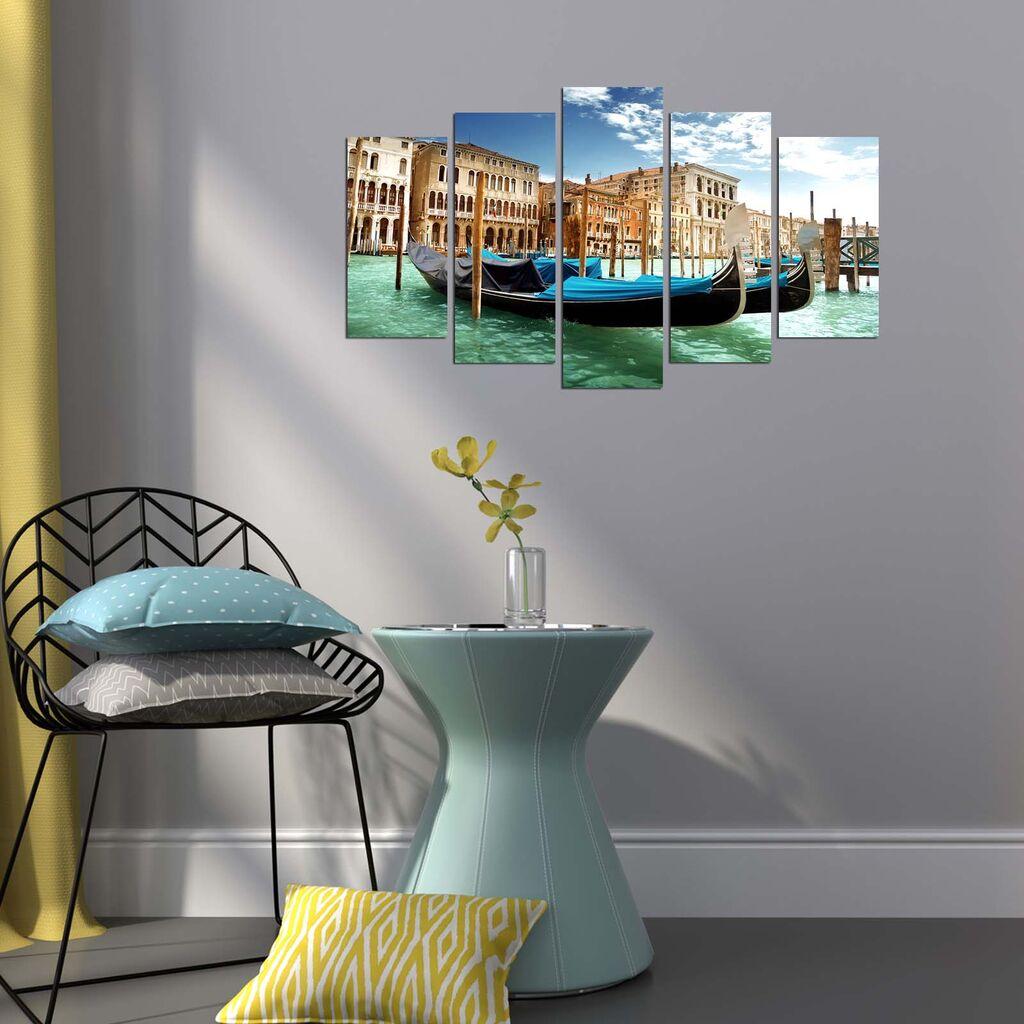 Wallity Set Slika 5PMX-091, 5 Delova
