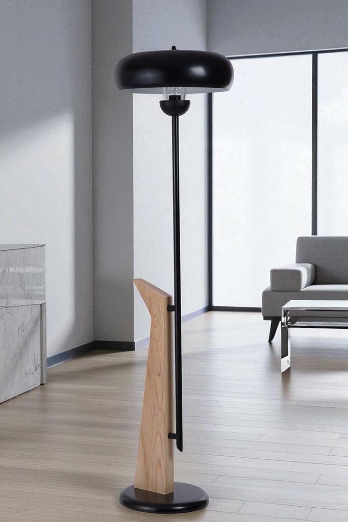 Opviq Podna lampa 8955-1, Crna