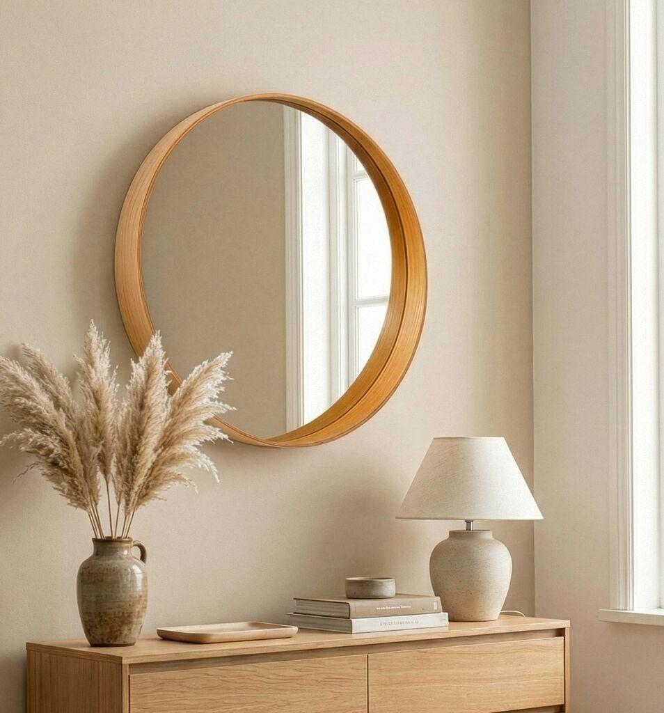 Hanah Home Ogledalo Bias 80, Hrast