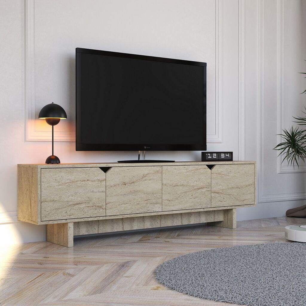 Hanah Home TV komoda Turan, Bež