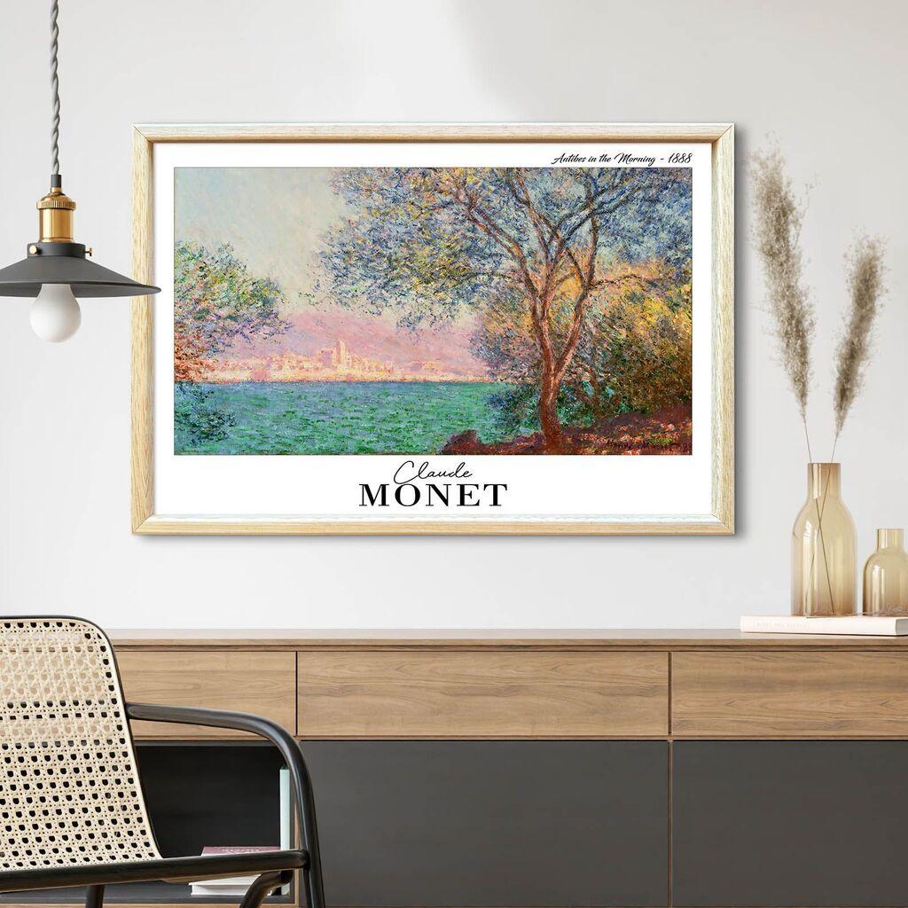 Wallity Dekorativna uramljena slika, 42x62cm, Šarena