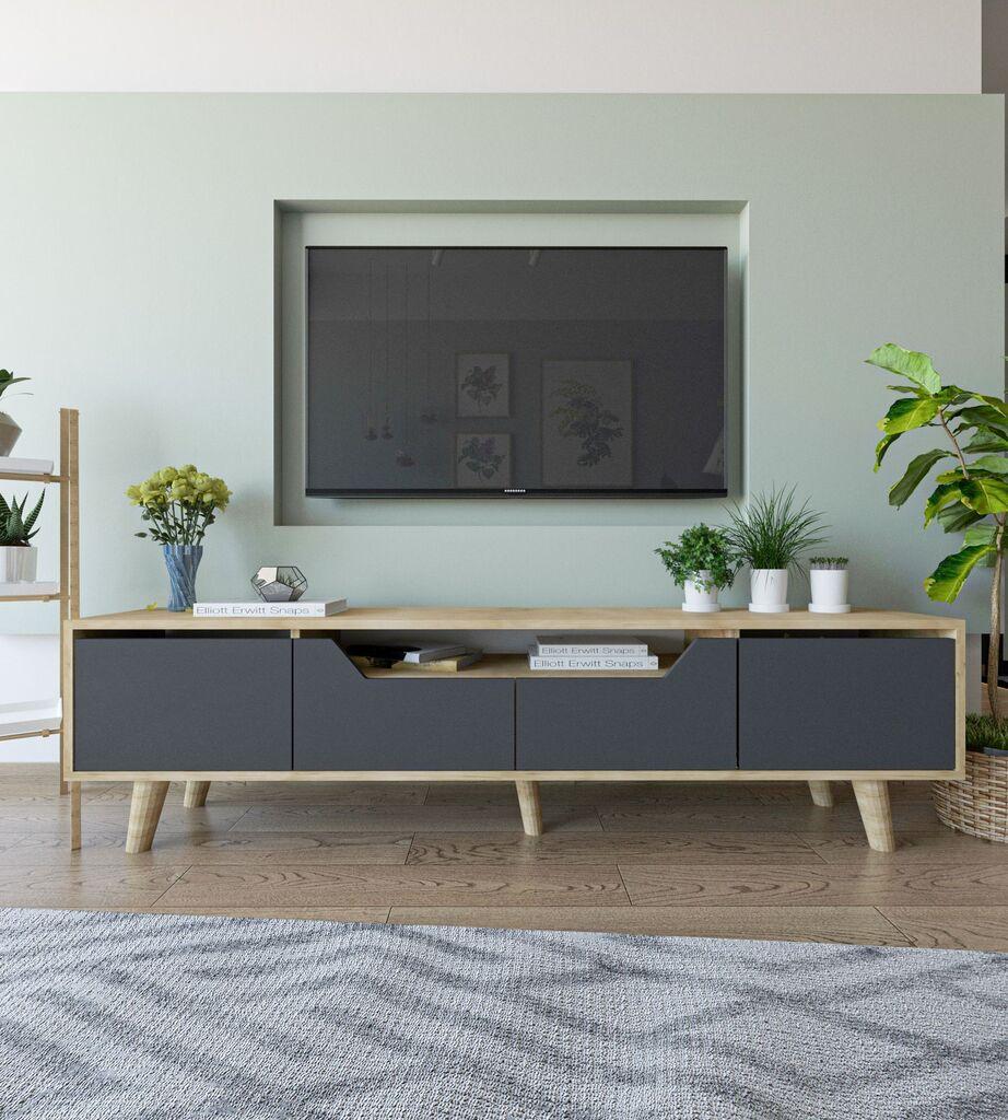 Hanah Home TV Komoda Roma 180, Antracit