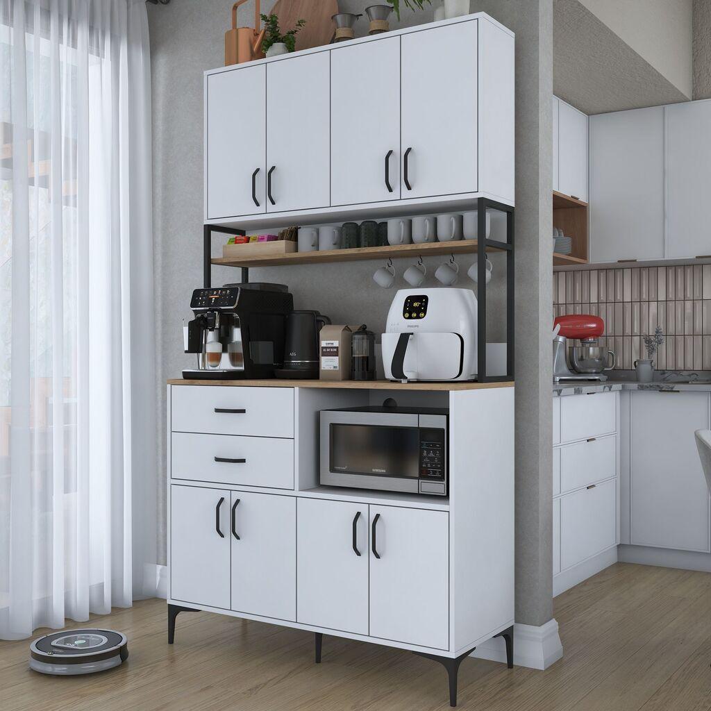 Hanah Home Višenamenski ormar JE209-3901, 120x218.6 cm, Beli