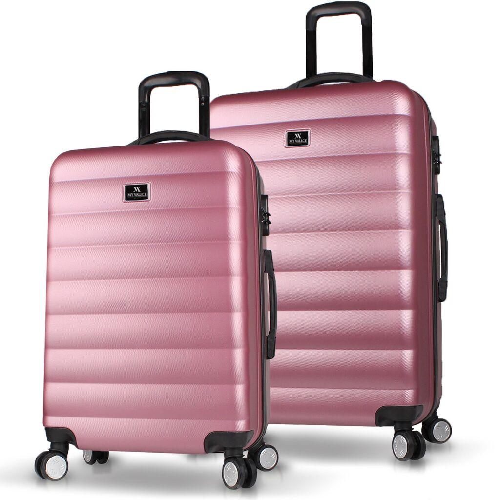MyValice Set kofera 6636, 2 dela, Rose Gold