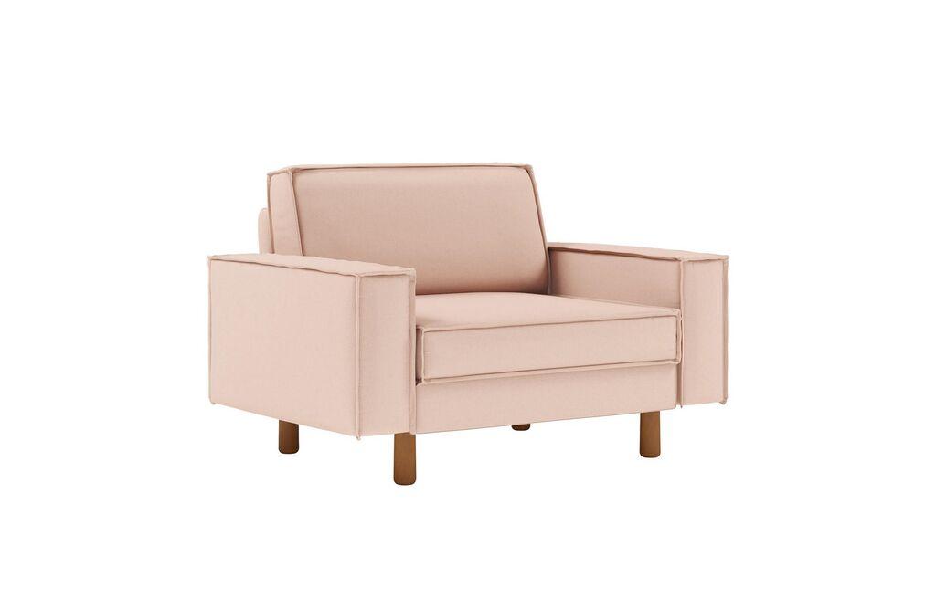 Atelier del Sofa Fotelja Sparrow Loveseat, Svetloroze