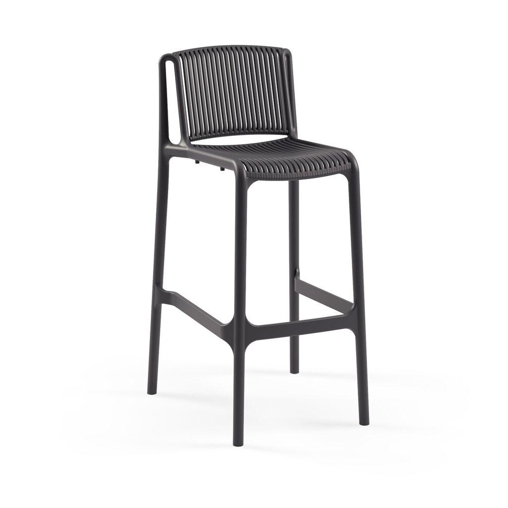 Hanah Home Set barskih stolica Nes Bar, 50x100x53 cm,4 komada, Antracit
