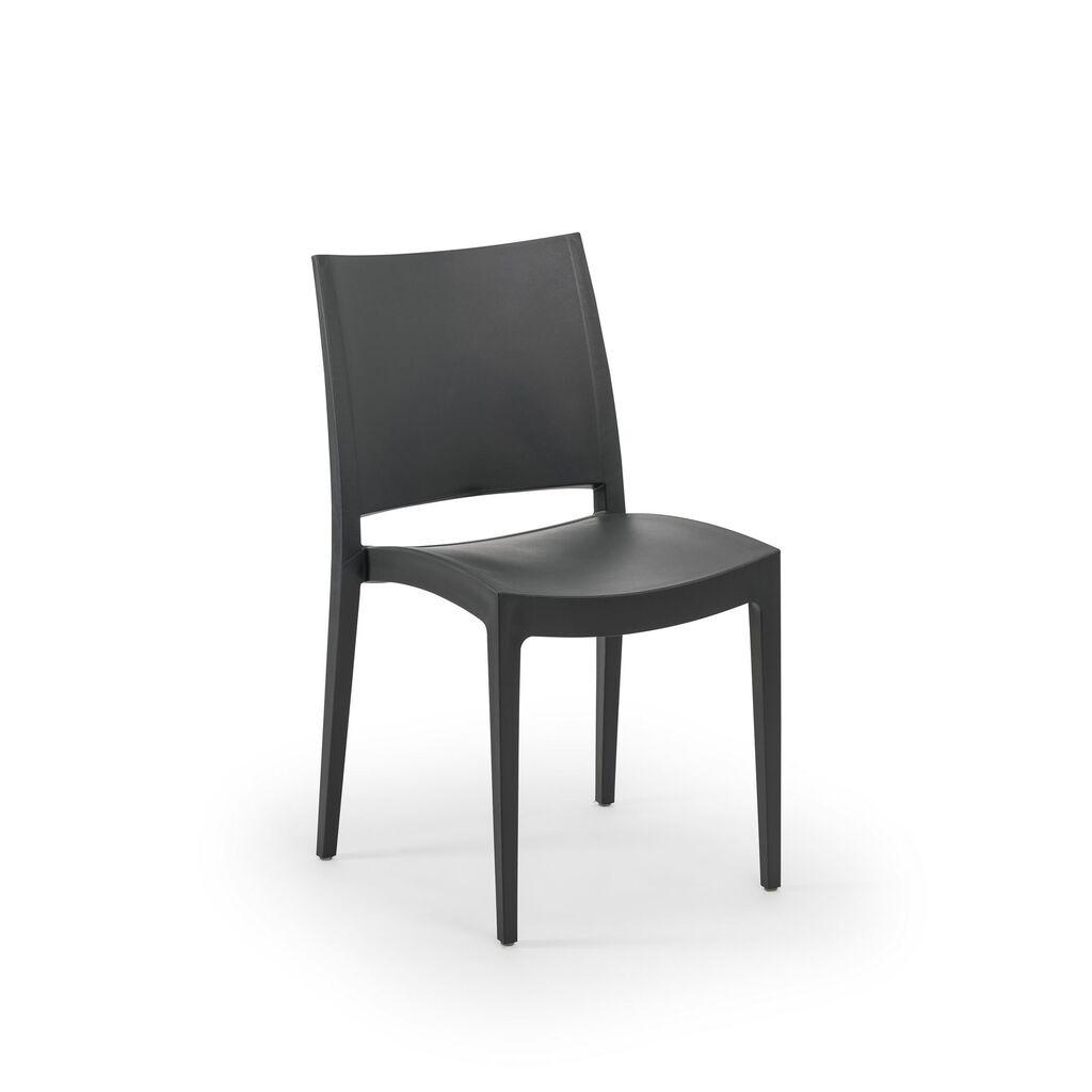 Hanah Home Set stolica Specto, 65x48x102 cm, 4 komada, Tamnosive
