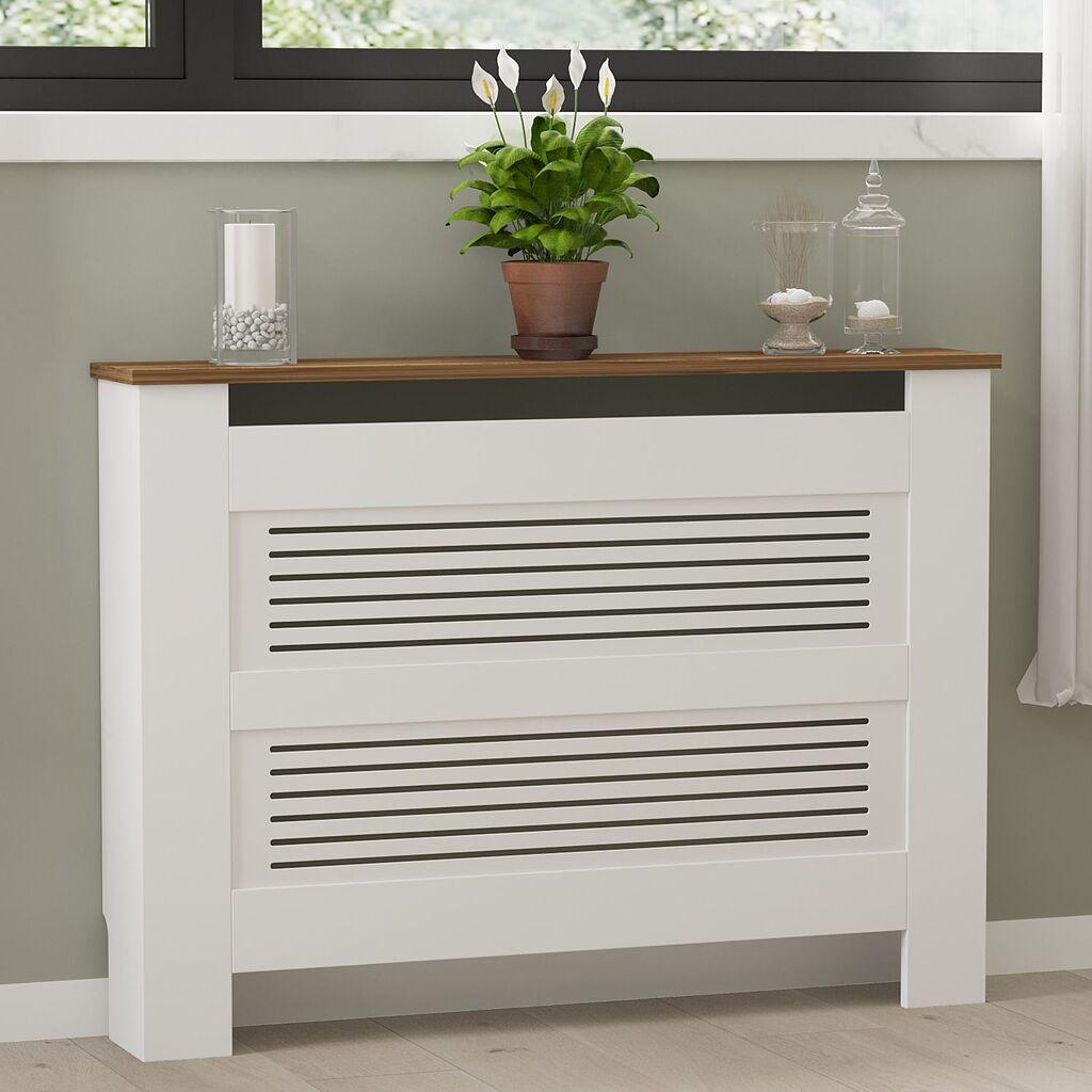 Hanah Home Maska za radijator Termora, 112x82x30 cm, Bela
