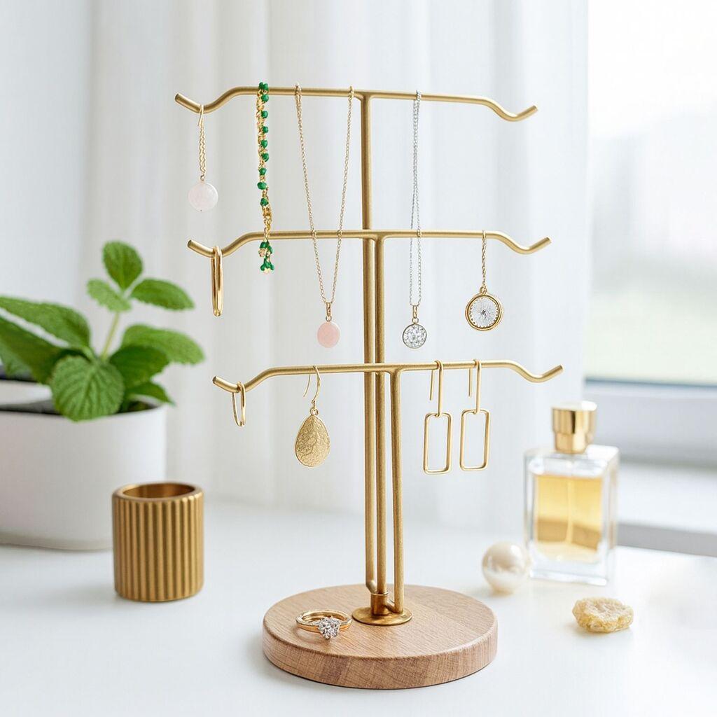 Aberto Design Organizator za nakit, Zlatne boje