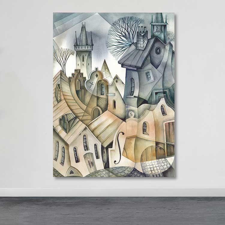 Wallity Slika DEV03552100140, 100x140 cm