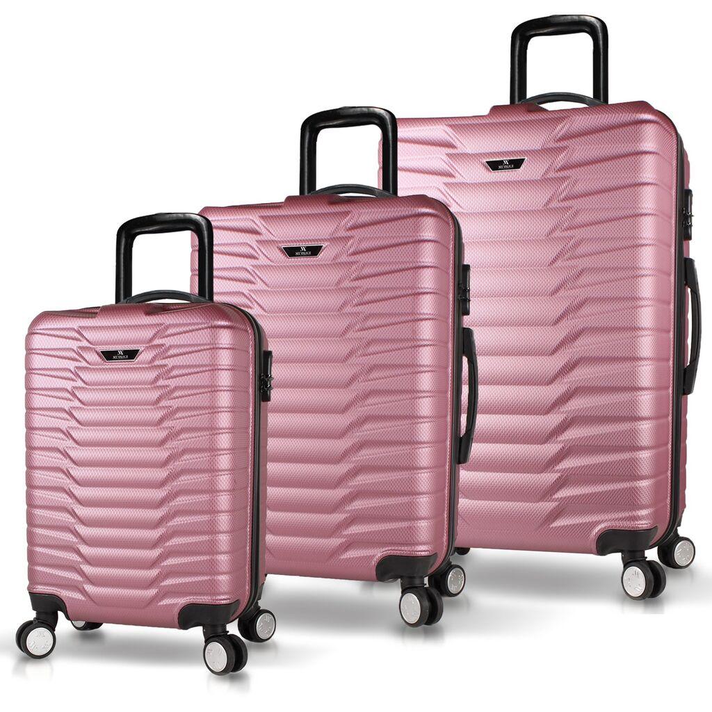 MyValice Set kofera 5585, 3 dela, Rose Gold