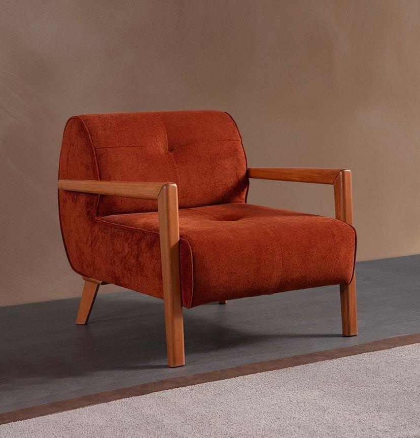 Atelier del Sofa Viličasta stolica Drop Berger, 75x90x75 cm, Bela