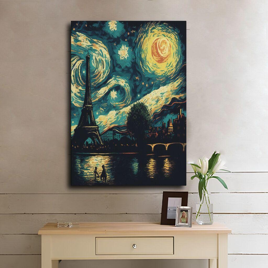 Wallity Dekorativna slika na platnu, 50x70cm, Šarena