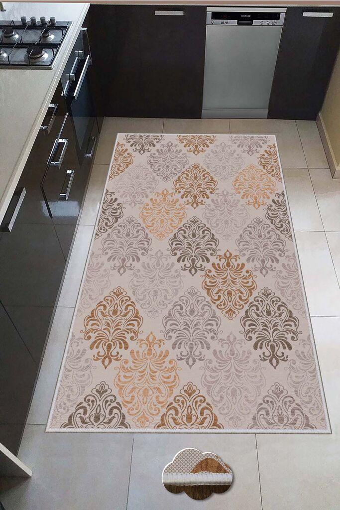 Conceptum Hypnose Tepih Hmnt539, Pravougaoni, 80 x 150 cm, Smeđi