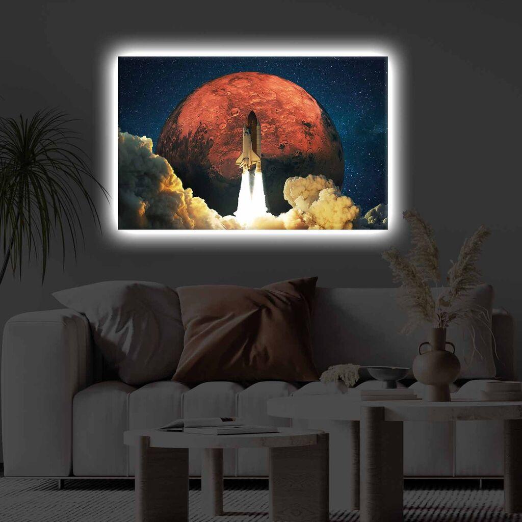 Wallity Slika sa LED osvetljenjem 4570KTLGDACT - 025, 45x70 cm