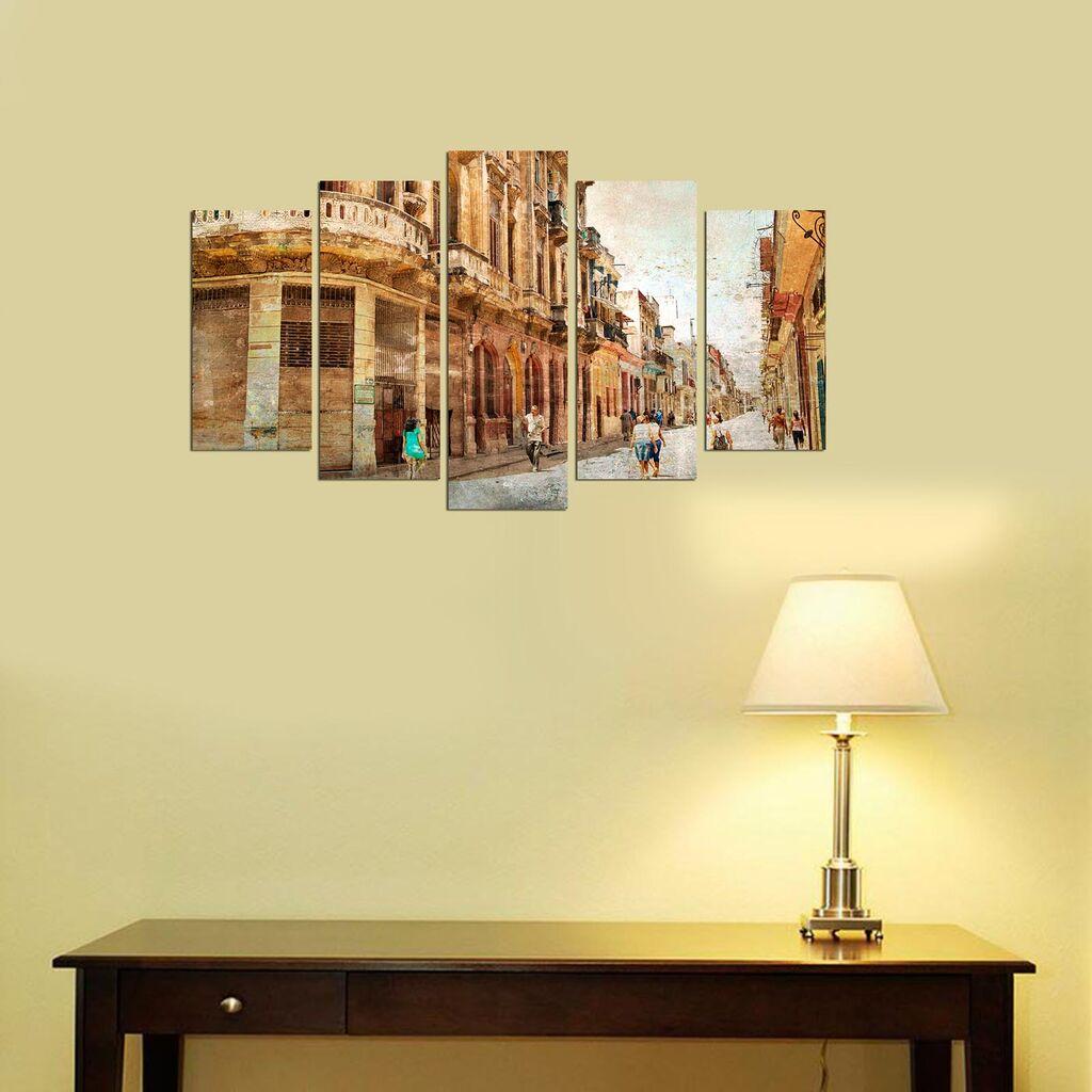 Wallity Set Slika 5PMX-010, 5 Delova