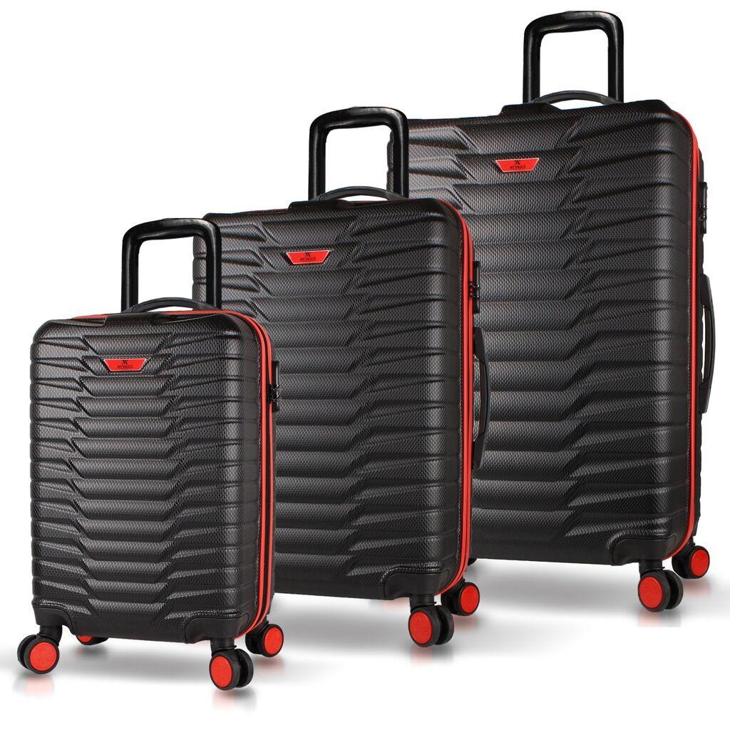 MyValice Set kofera 5554, 3 dela, Crni