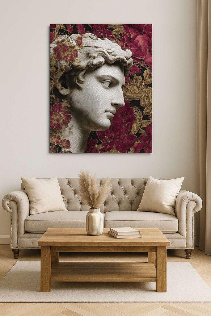 Wallity Dekorativna slika na platnu, 50x70cm, Šarena