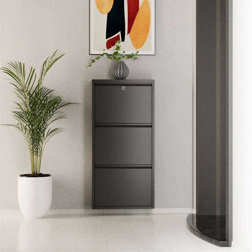 Hanah Home Cipelarnik, 50x103x15 cm, Antracit
