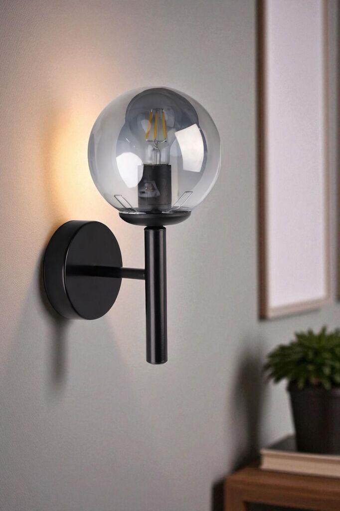 Opviq Zidna lampa 8980-1A, Crna