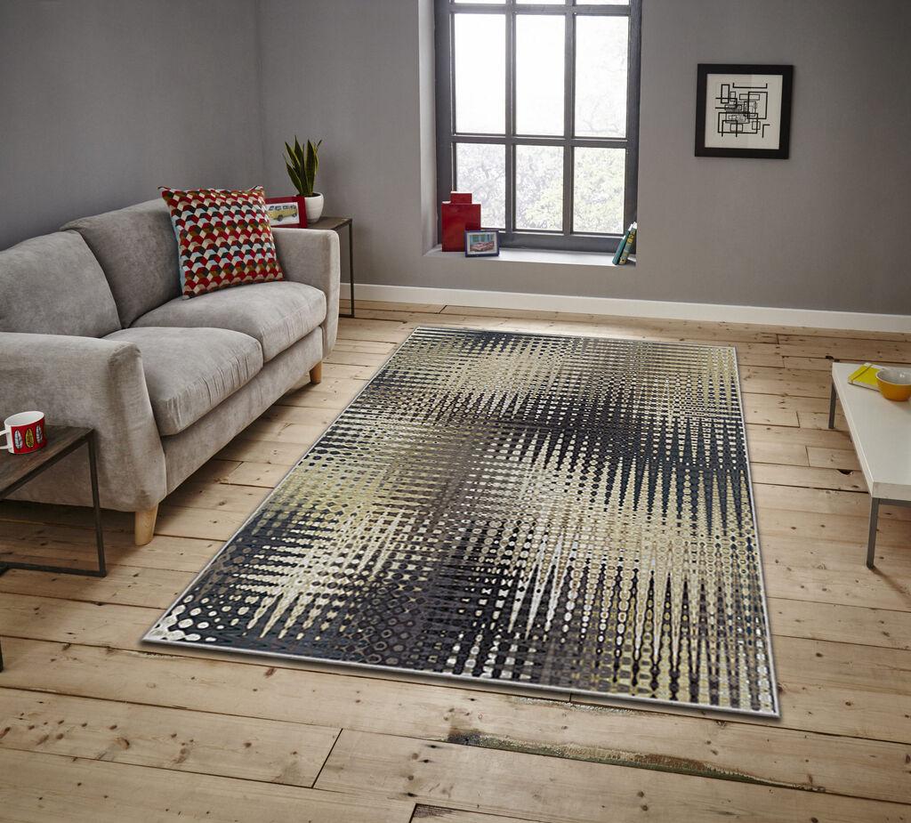 Conceptum Hypnose Tepih Asr Crpt-59, Pravougaoni, 80 x 140 cm, Sivi