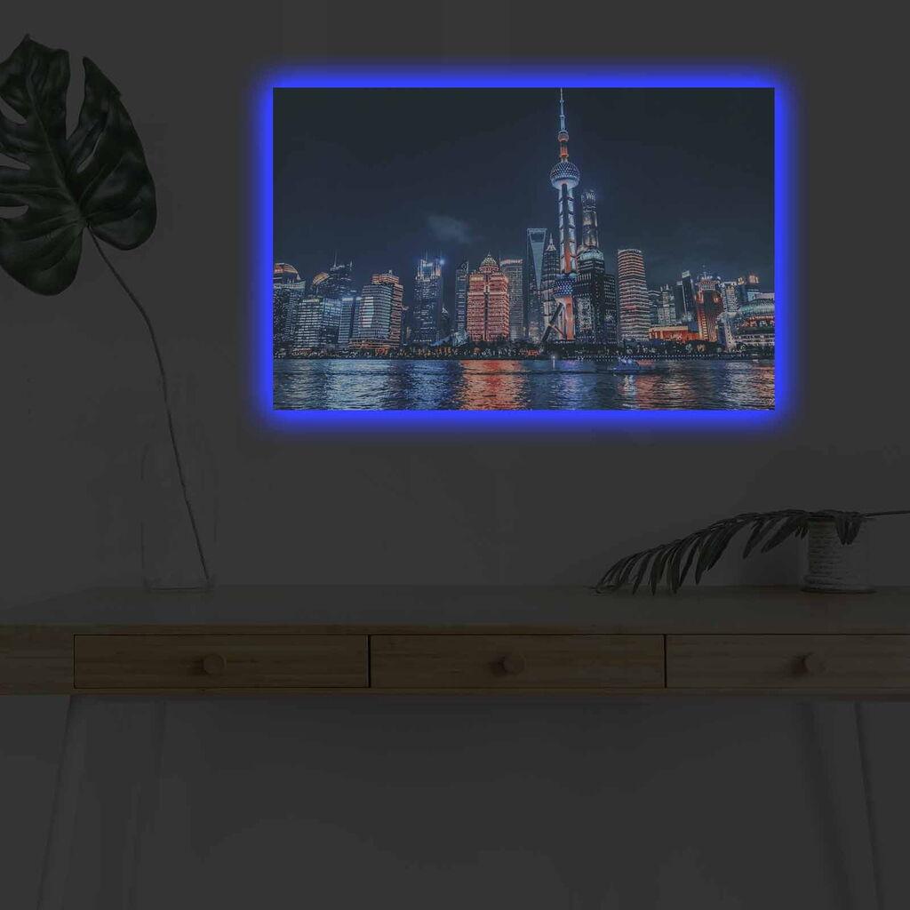 Wallity Slika sa LED osvetljenjem 4570DHDACT-018, 45x70 cm