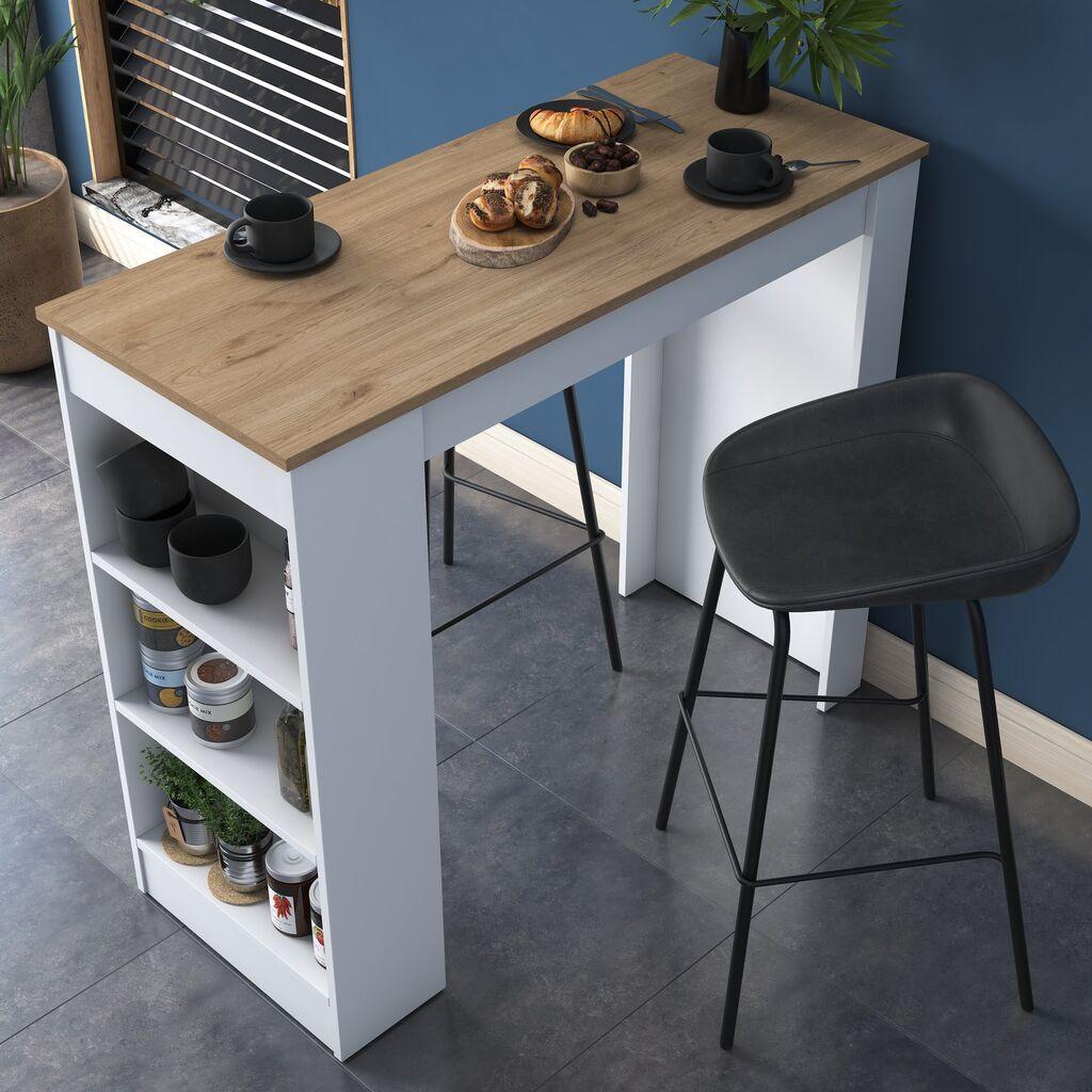 Hanah Home Barski sto JA103-2345, 120x100x50 cm, Beli
