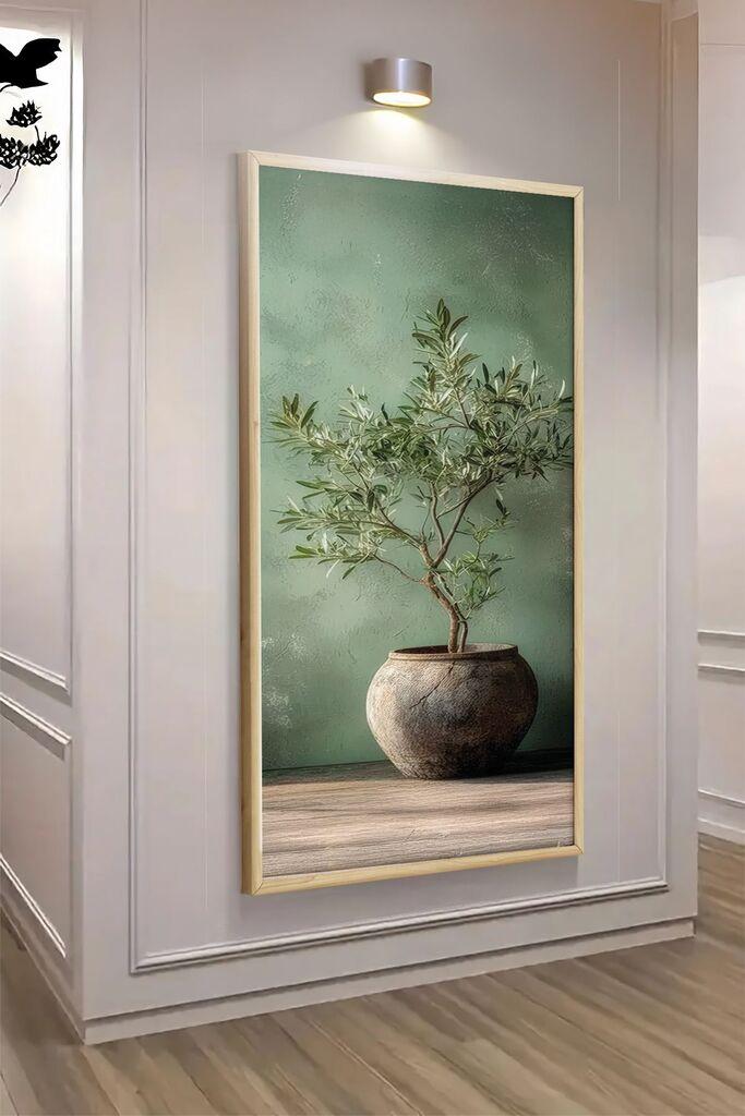 Wallity Dekorativna uramljena slika, 120x50cm, Šarena