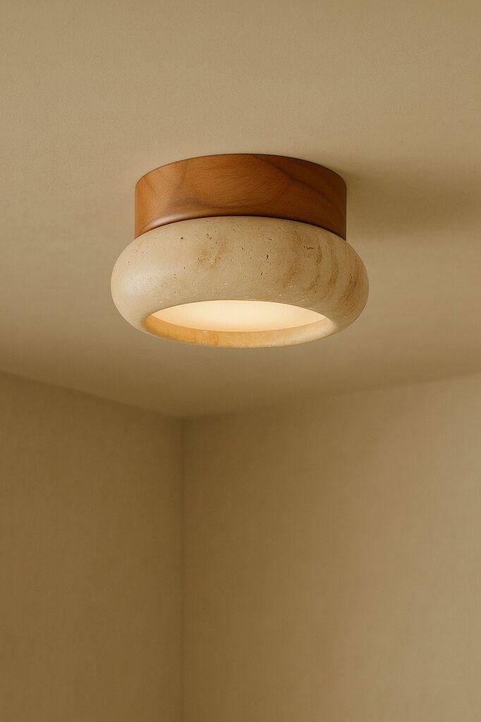 Opviq Zidna lampa Worm-S, Braon-bež