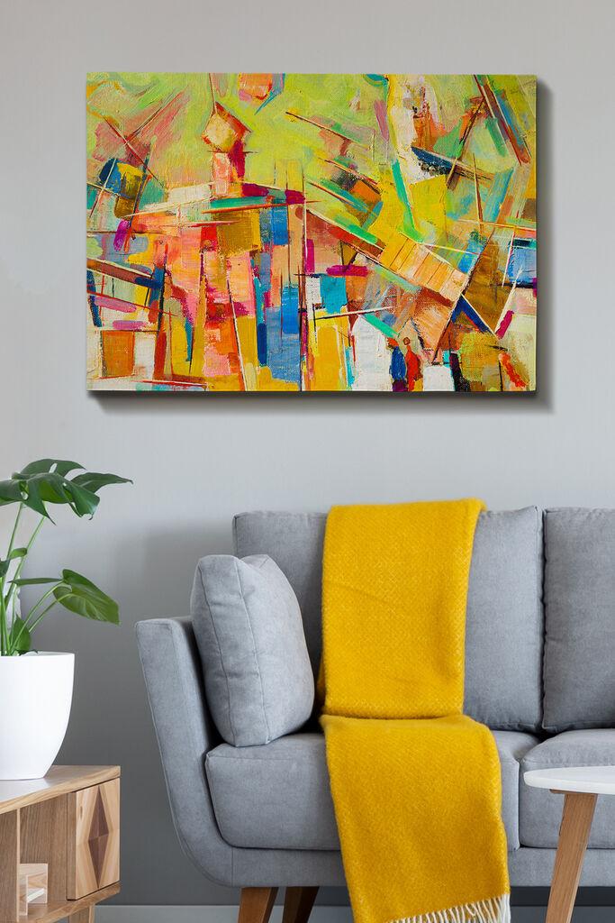 Wallity Slika Kanvas Tablo-48, 70x100 cm