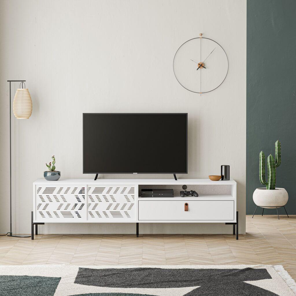 Hanah Home TV komoda Dionis, Bela