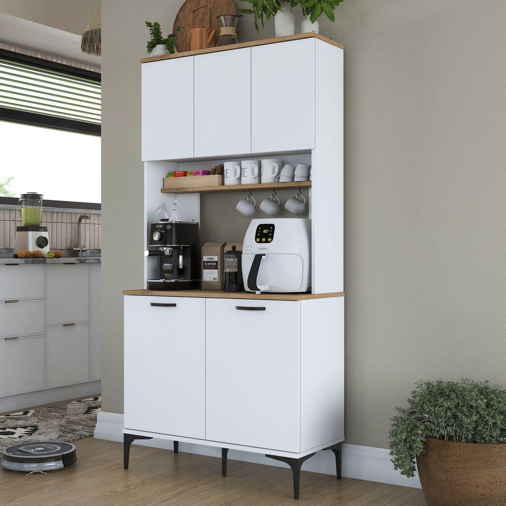 Hanah Home Višenamenski ormar JE192-3798, 90.2x184.2 cm, Beli