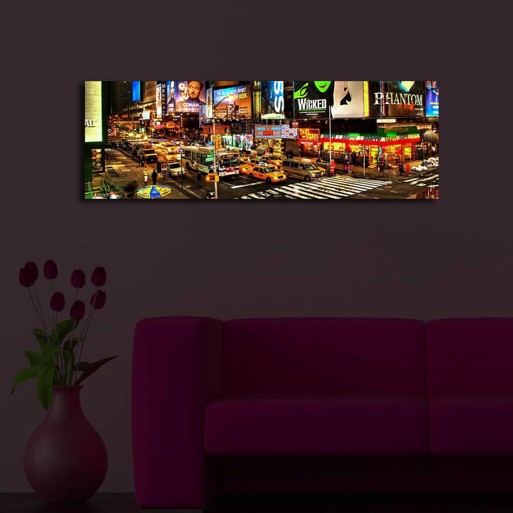 Wallity Slika sa LED osvetljenjem 3090IACT-36, 30x90 cm