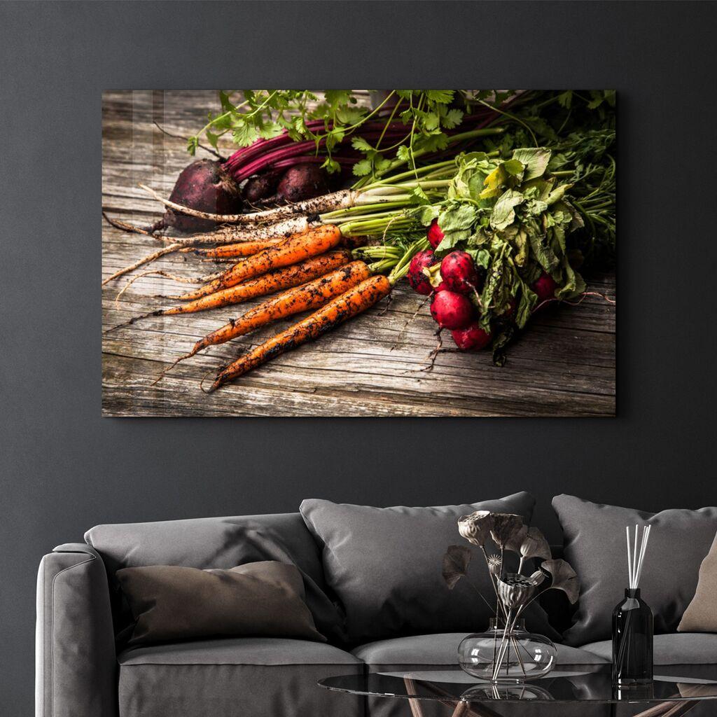 Wallity Dekorativna slika na kaljenom staklu, 35x55cm, Šarena