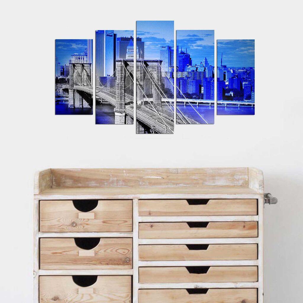 Wallity Set Slika 5PMX-024, 5 Delova