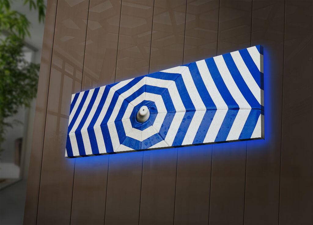 Wallity Slika sa LED osvetljenjem 3090DACT-73, 30x90 cm