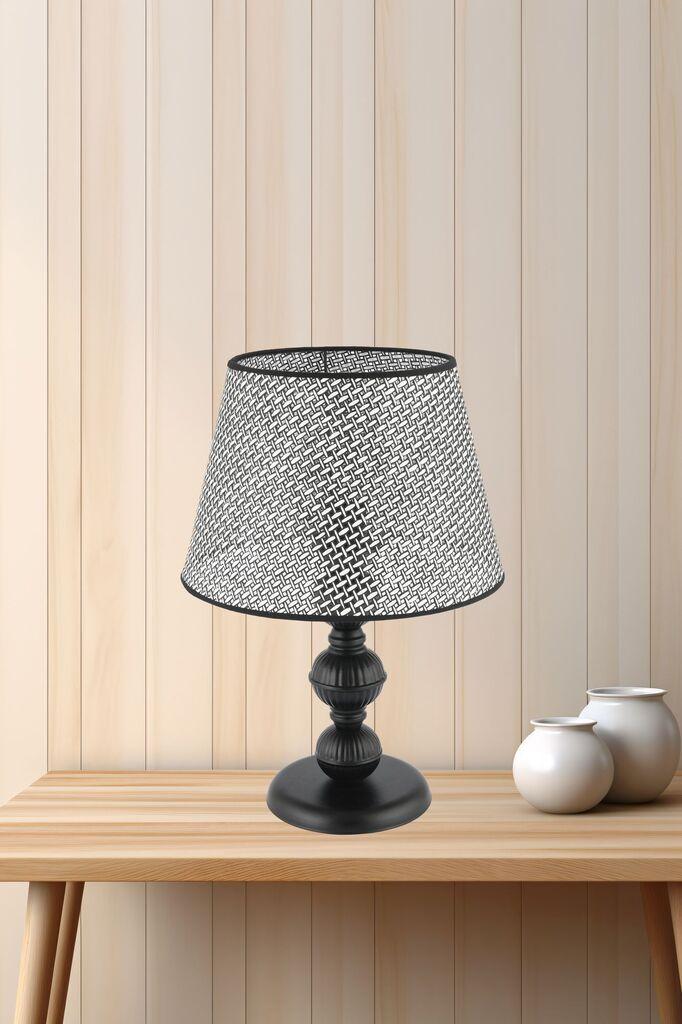 Opviq Stona lampa 300 Hazeran, 60 W, 45 cm, Siva