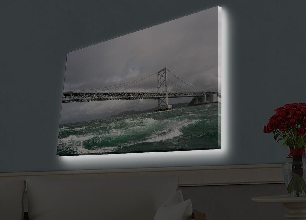 Wallity Slika sa LED osvetljenjem 4570HDACT-009, 45x70 cm
