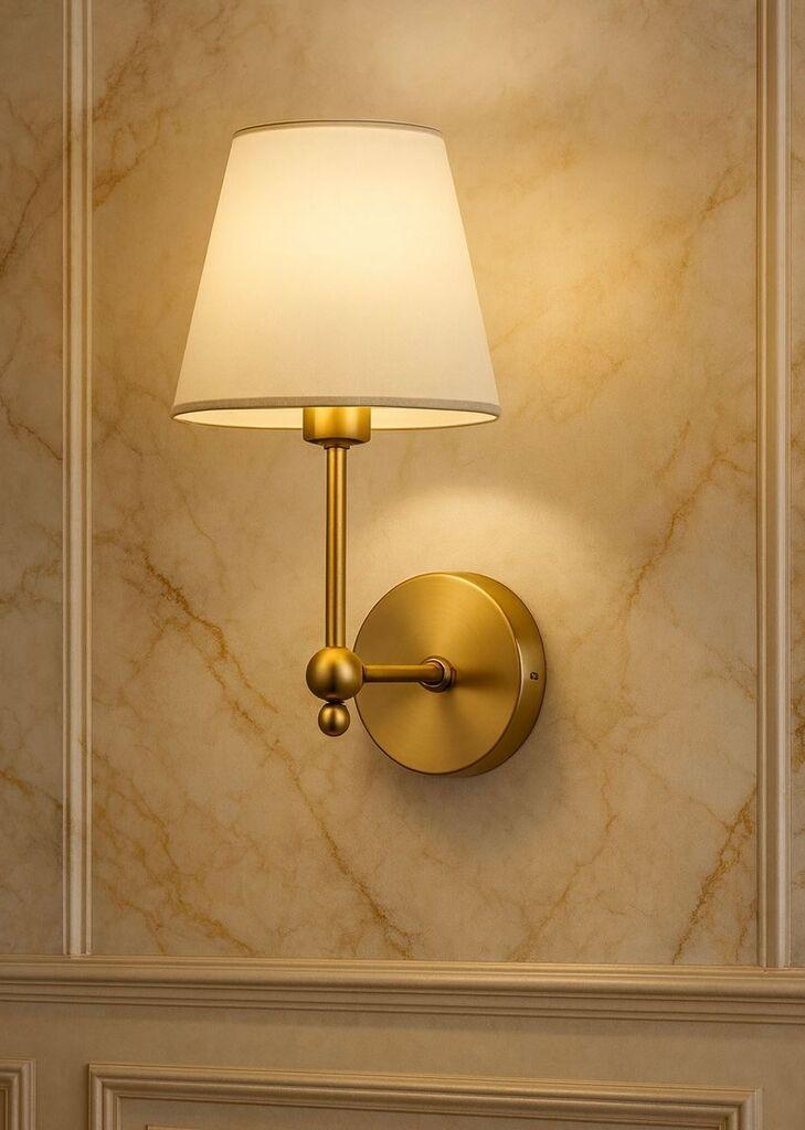Opviq Zidna lampa BRZ-540061, Zlatne boje