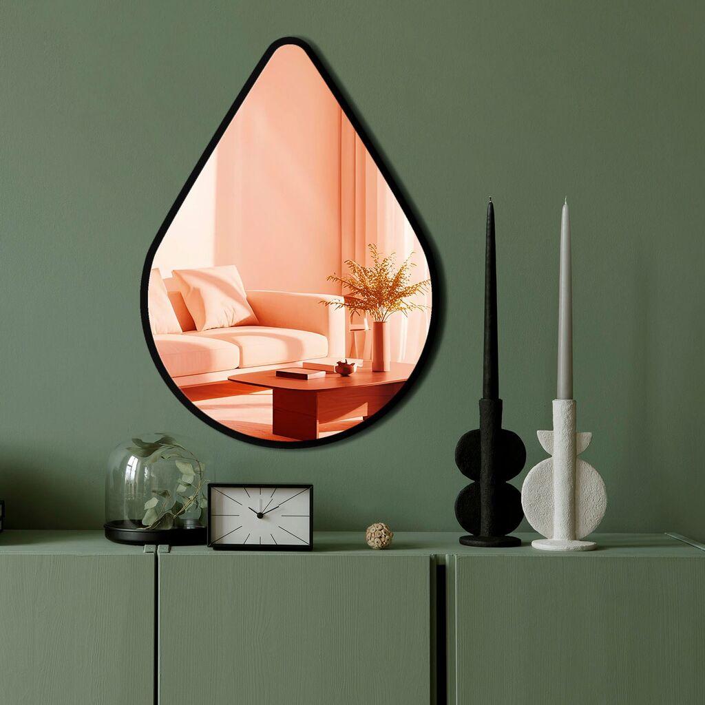 Wallity Ogledalo Ozgl516, 40x55 cm, Rose-gold