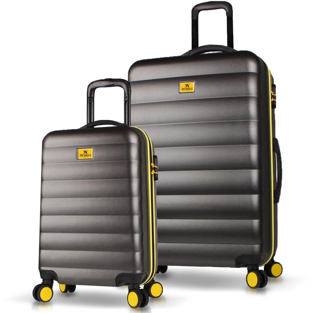 MyValice Set kofera 6599, 2 dela, Antracit
