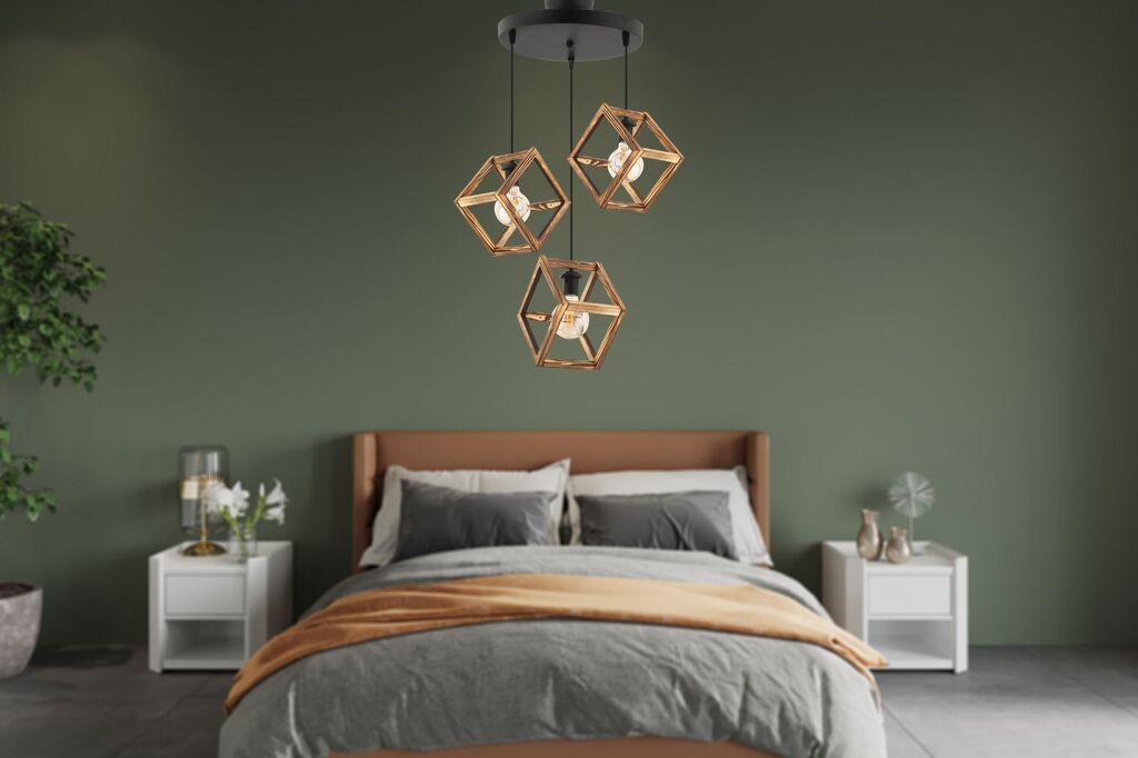 Opviq Luster Cube Triple B, Crni