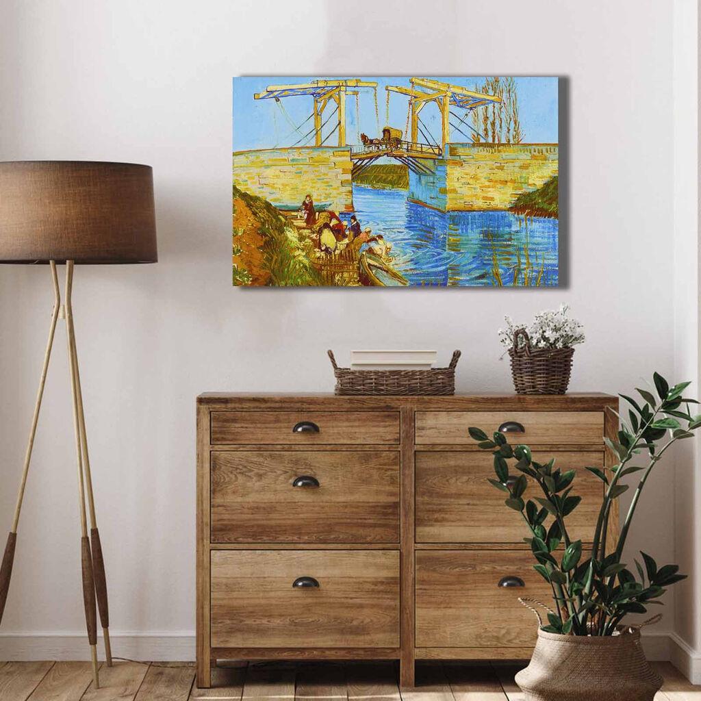 Wallity 4570VANGOGH004 Dekorativna slika, 45x70cm