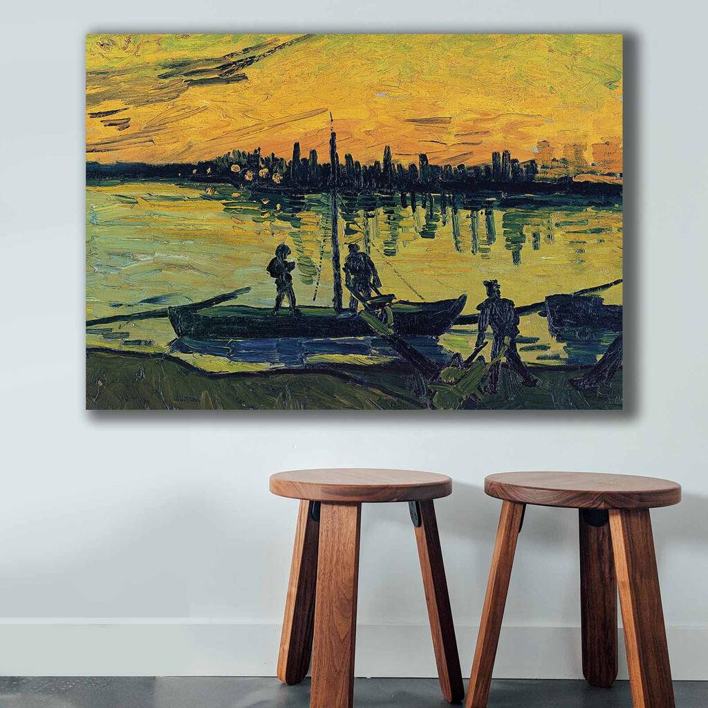 Wallity 70100VANGOGH045 Dekorativna slika, 70x100cm
