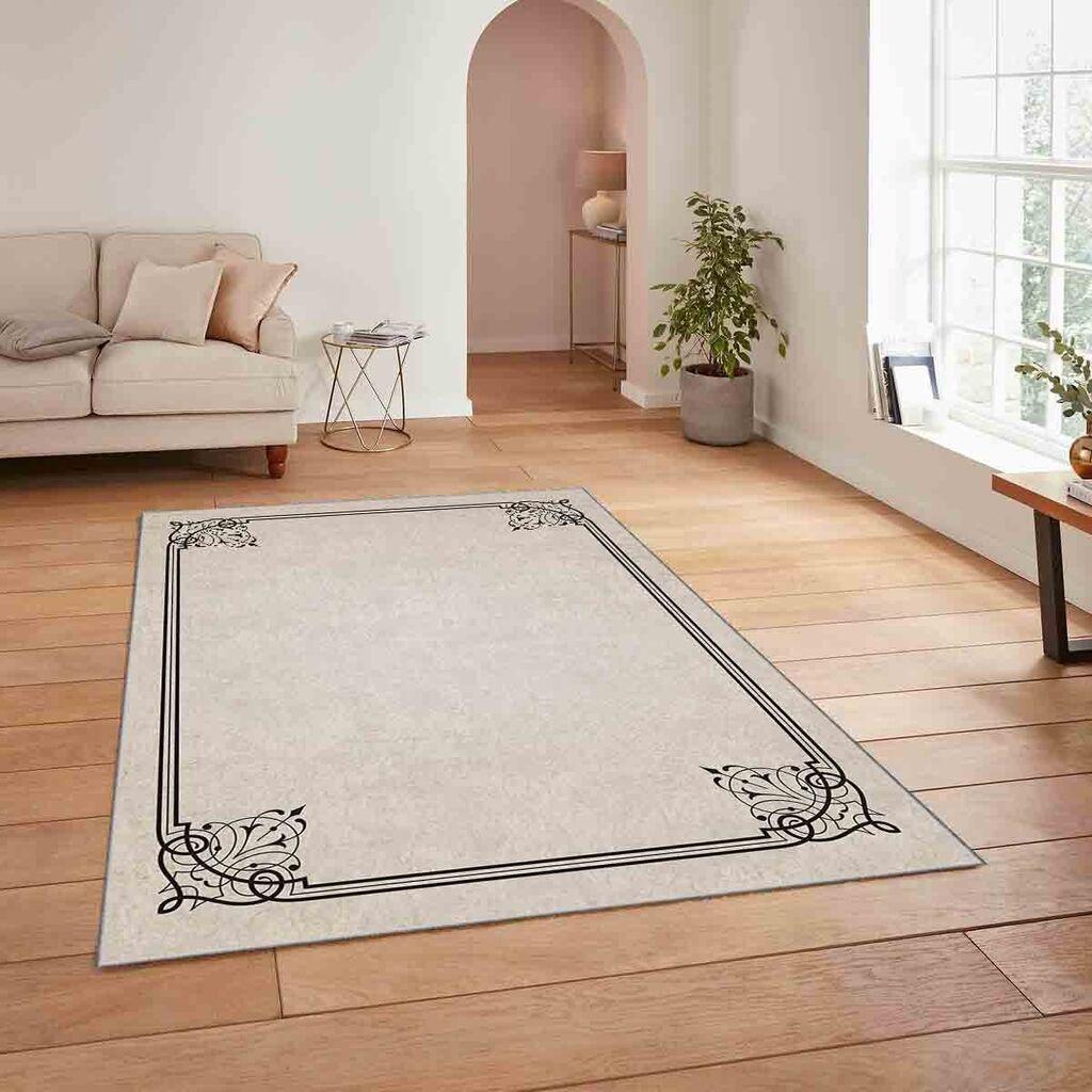 Conceptum Hypnose Tepih HM-CRP25-19, Pravougaoni, 80 x 140 cm, Krem